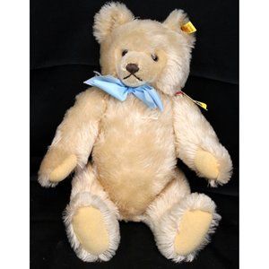 Vtg Steiff Mohair Jointed Teddy Bear Plush Growler Forever Yours 0201/41